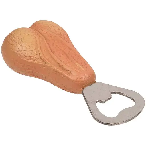 Відкривачка для пляшок Orion Sexy Bottle Opener Testicle тілесна - фото 2