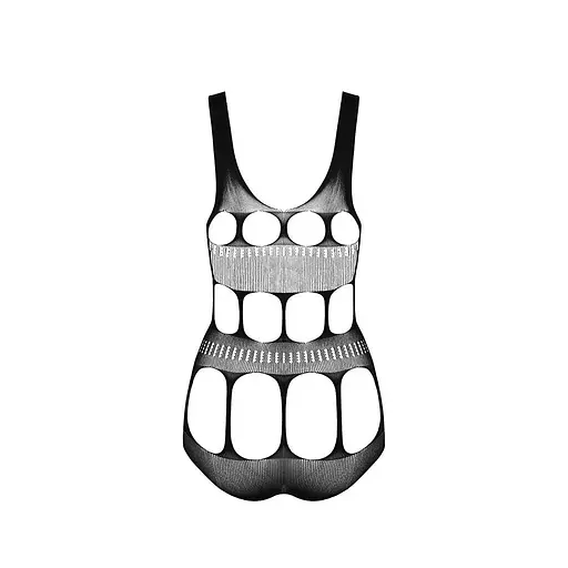 Сексуальный боди с вырезами Passion BS083 black One size - фото 6
