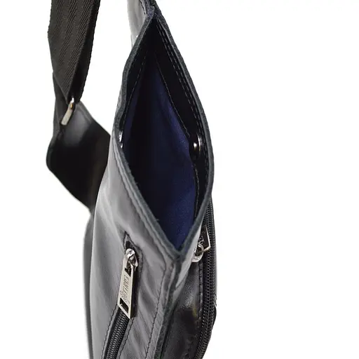 Чоловіча шкіряна сумка через плече TARWA 25х20х4 см sum0025884 - фото 6