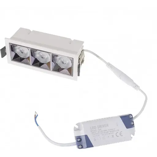 Светильник точечный Brille LED HDL-DT 203/3*4W WW WH 36-301
