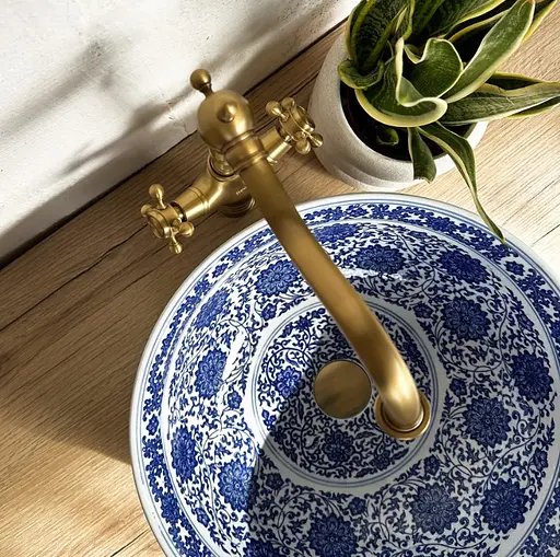 Умивальник Rea Bella накладний REA-U7503, Цветной - фото 4