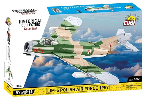 Конструктор COBI літак LIM5 Polish Air Force 1959 5824