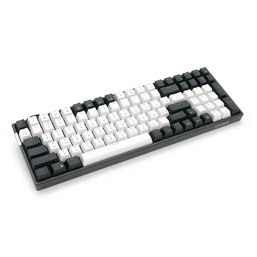 Механическая клавиатура USB XStrike XS-1030, длина кабеля 150см, RGB подсветка, Eng/Укр/Рус, 395х150х45 мм, Black/White, 100к, Q20 - фото 3