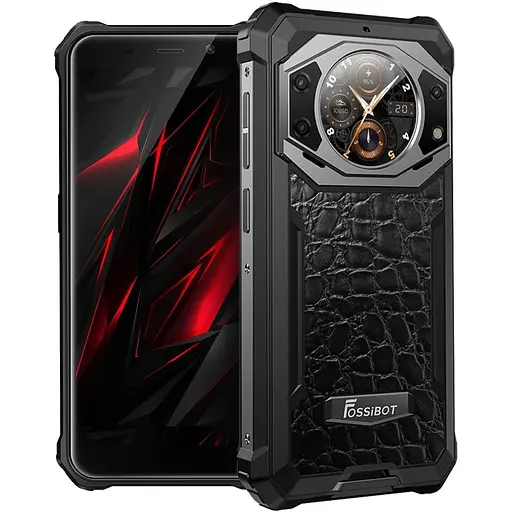 Смартфон Fossibot F101 Pro 8/128Gb black leather
