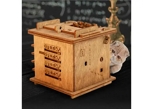 Головоломка ClueBox - Escape room in a box: Schrodinger's Cat (ВР_ГКБЕРК) - фото 4