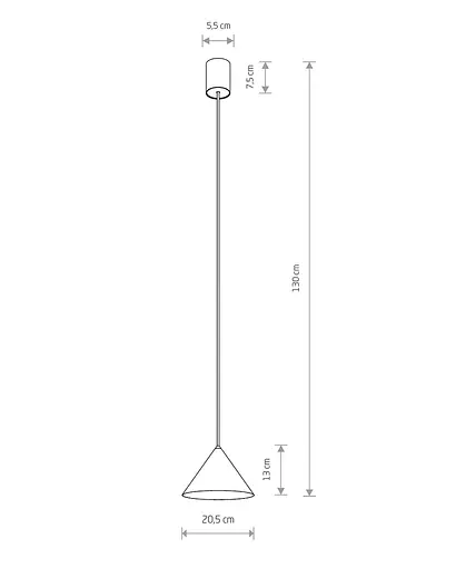 Подвесной светильник, люстра Nowodvorski 11491 Zenith S GU10 1x20W IP20 Светло-синий - фото 8