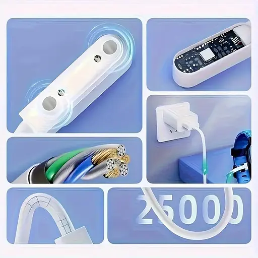 Магнітний зарядний кабель Lemfo для дитячих смарт-годинників - фото 4