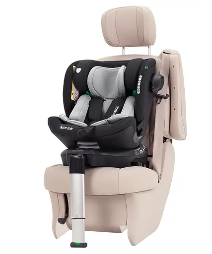 Автокрісло Carrello Avalon CRL-8805 Sky Grey з поворотом, опорною стійкою - фото 2