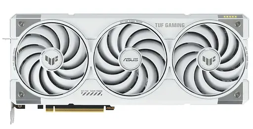 Видеокарта ASUS RTX 5070 Ti 16GB TUF Gaming OC Edition WHITE (TUF-RTX5070TI-O16G-WHITE-GAMING) (GDDR7, 256 bit, PCI-E v5.0 x16) - фото 1