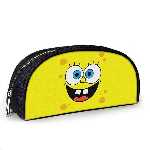 Пенал шкільний Губка Боб 23х10х8 см з принтом для хлопчика (3777)