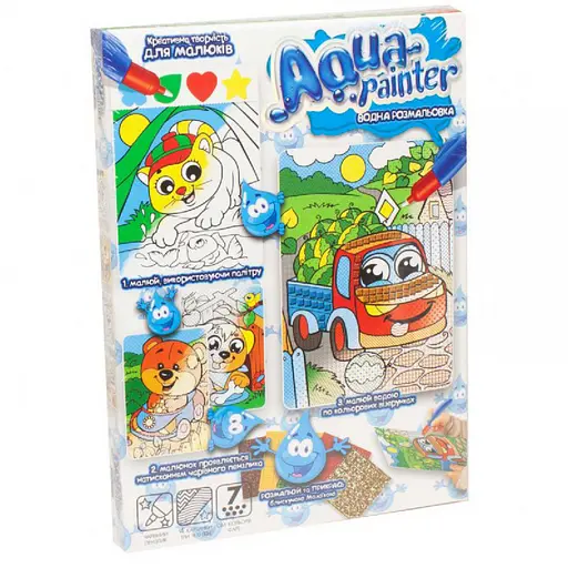 Набір креативної творчості Aqua Painter, російською, Danko Toys - фото 4