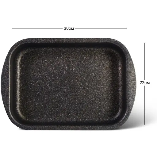 Форма для запекания Fissman алюминиевая с антипригарным покрытием 30x22x6 см (14201) - фото 3