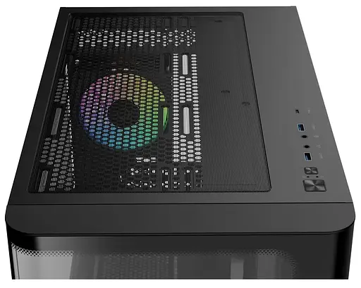 Корпус Ocypus IOTA C50 BK CURVE ARGB DIGITAL (IOTA-C50-BKD300CD-GL) Black (OTA-C50-BKD300CD-GL) - фото 3