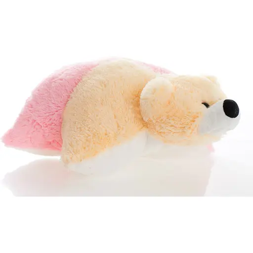 Подушка Alina Ведмедик 55 см рожева