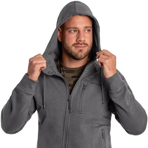 Флисовая кофта Pentagon Leonidas 2.0 Tactical Sweater L Wolf Grey - фото 3