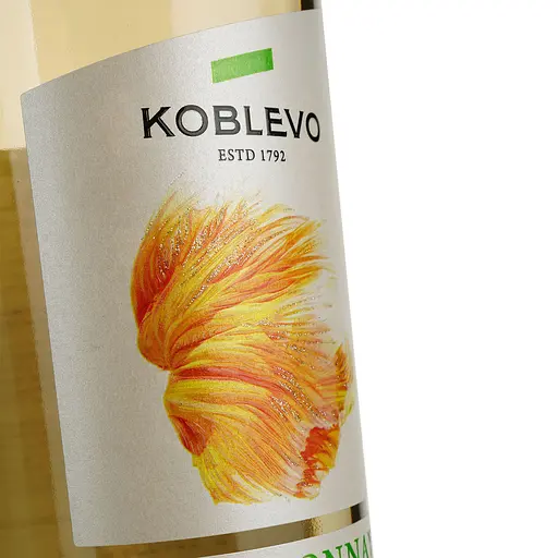 Вино Koblevo Шардоне сухое белое 0.75 л  - фото 5