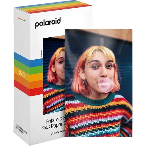 Папір для фотопринтера Polaroid Hi-Print 2.1x3.4'' Gen 2 20шт (6355) [93400]