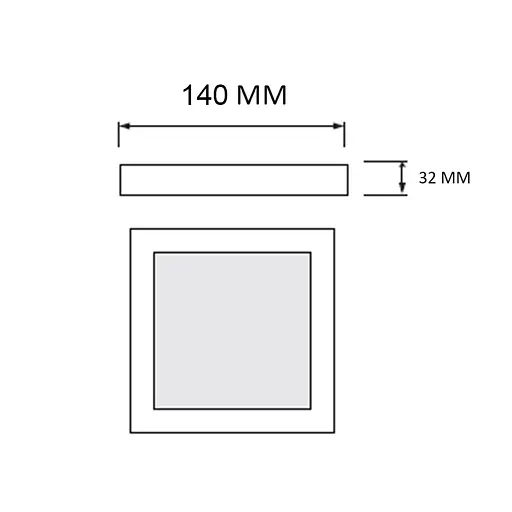 Світильник накладний SELENA-12W 3CCT - фото 2