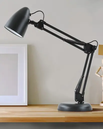 Настільна лампа Italux TB-29928-BK Notari GU10 1x5W IP20 Чорна - фото 2