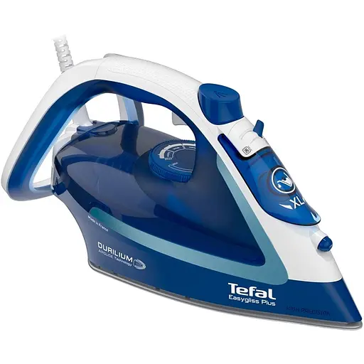 Праска Tefal Easygliss Plus FV5735 синьо-біла [91232]