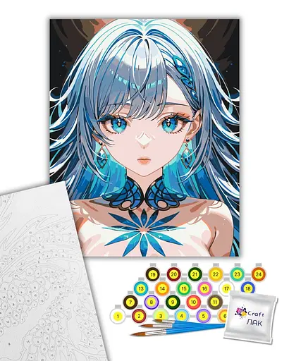 Набор для росписи ArtCraft Кобо Канаеру 40 x 50 см (16109-AC) - фото 2