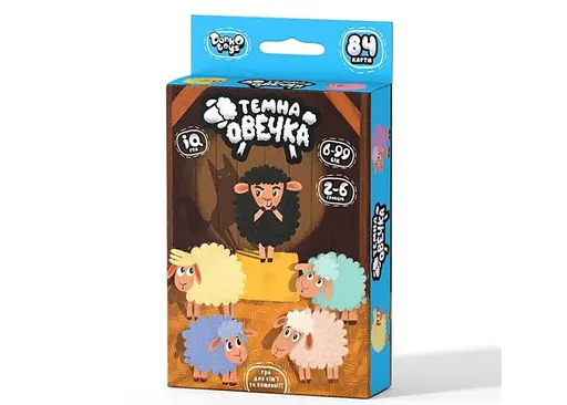 Настільна гра Danko Toys Темна овечка (укр.) (ТО-01-01U)