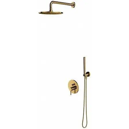 Душова система прихованого монтажу Omnires Y gold SYSY19GL, Золотий - фото 1