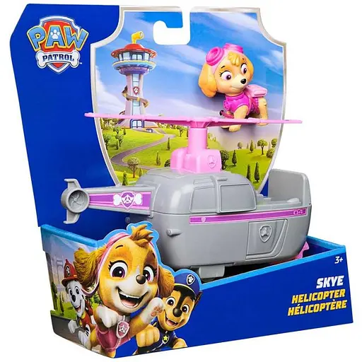 Игровой набор Paw Patrol базовый спасательный автомобиль с водителем Скай (SM97237/6071211) - фото 6