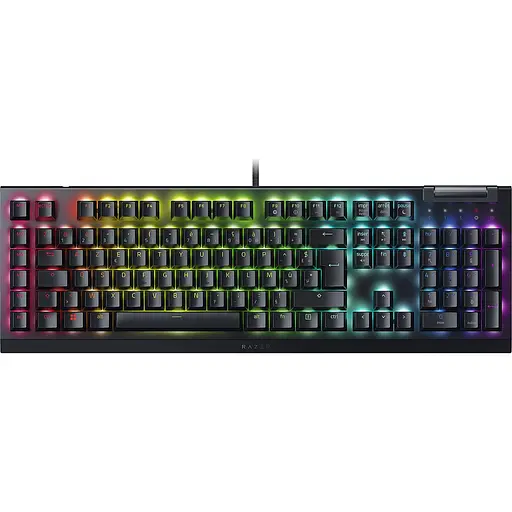 Клавіатура Razer BlackWidow V4 X Green Switch USB Black (RZ03-04700800-R3R1) - фото 1