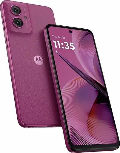 Смартфон Motorola Moto G55, 8/256GB Twilight Purple - фото 1