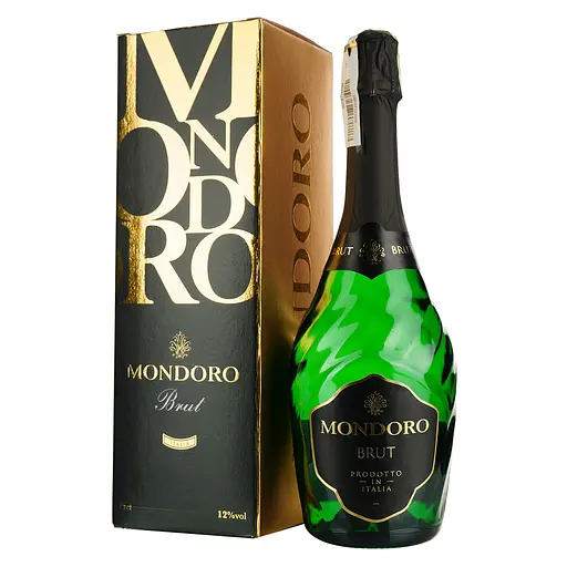 Вино ігристе Mondoro Brut біле брют в коробці 12% 0.75 л