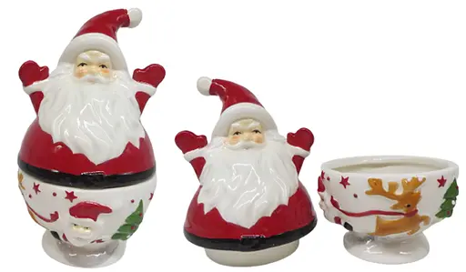 Банка керамика для сладостей "Д.Мороз" YJ-2003-3