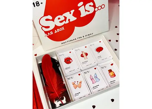 Настольная игра Точка Games Sex is… (укр.) (101) - фото 4