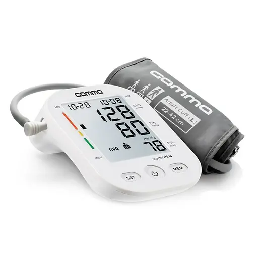 Тонометр Gamma Plus 4Gen Type-C з адаптером автоматичний на плече - фото 4