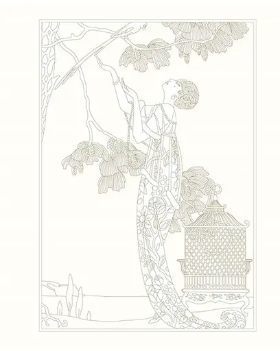 The Age of Glamour. An Art Deco Colouring Book - фото 5