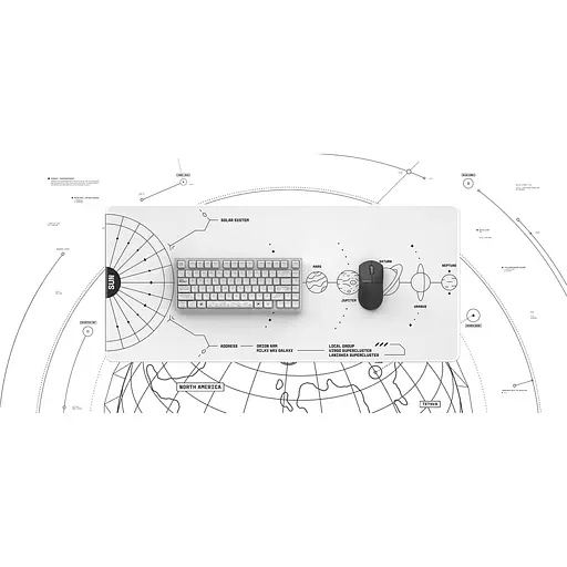 Ігрова поверхня Dark Project Terra Nova XL White (DPMP_NOVA_WHITE_XL) [151427] - фото 8