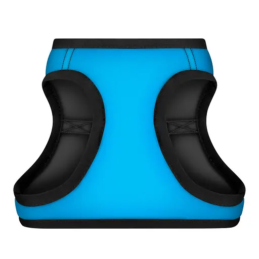 Шлея для собак м'яка Waudog Clothes з QR-паспортом "Colors of freedom" S2 В 46-50 см С 43-45 см - фото 3