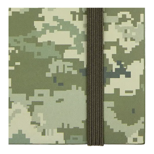 Щоденник датований Buromax Military 2026 A5 штучна шкіра світло-зелений (BM.21134-15) - фото 7