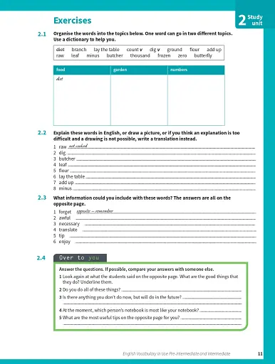 English Vocabulary in Use Pre-intermediate and Intermediate. Book with Answers. Vocabulary Reference and Practice (4th Edition) - фото 5