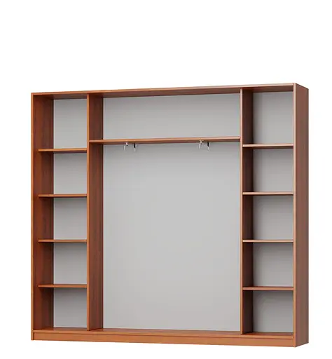 Шафа-купе тридверна MebelStar Комбо AL 3ДСП 240x45x210 см Антрацит (MBS-3156) - фото 2