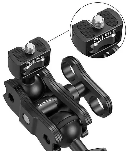 Кронштейн шаровый усиленный 1/4 5кг SmallRig (2070B) [75292] - фото 3