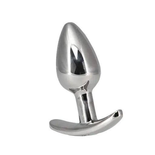 Анальная пробка Pillow Talk Sneaky Stainless Steel Butt Plug 6.6 см (серебристый)