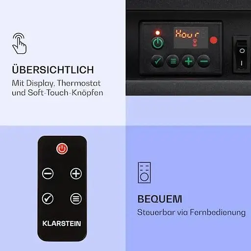 Електричний камін Klarstein Dukono (10039851) - фото 2