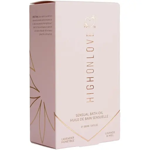 Масло для ванн HighOnLove Bath Oil - Lavender HOneybee (100 мл) - фото 3