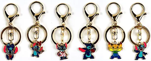 Брелок металевий Стіч 7 см (В асортименті) - фото 2