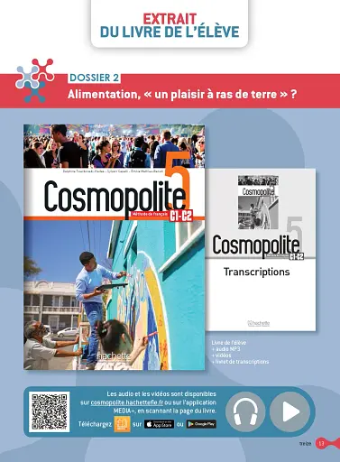 Cosmopolite 5 - Pack Livre de l'élève + Version numérique (C1-C2) - фото 13