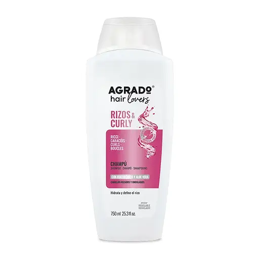 Шампунь Agrado Hair Loves Rizos&Curly Shampoo для вьющихся волос 750 мл