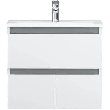 Тумба з раковиною AM.PM X-Joy підвісна 65 білий глянець M85-FHX0653-WC0653WG38 Білий - фото 1