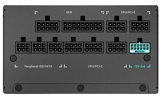 Блок живлення Deepcool GAMER STORM PN-M 1000W 80+ Gold ATX 3.1 (R-PNA00M-FC0B-JGEU) - фото 7