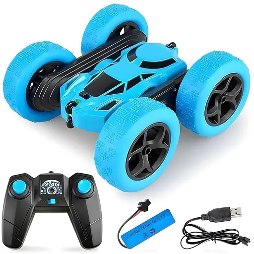 Дитячий гоночний автомобіль VROOMS & WHEELS з дистанційним керуванням, обертається на 360 градусів